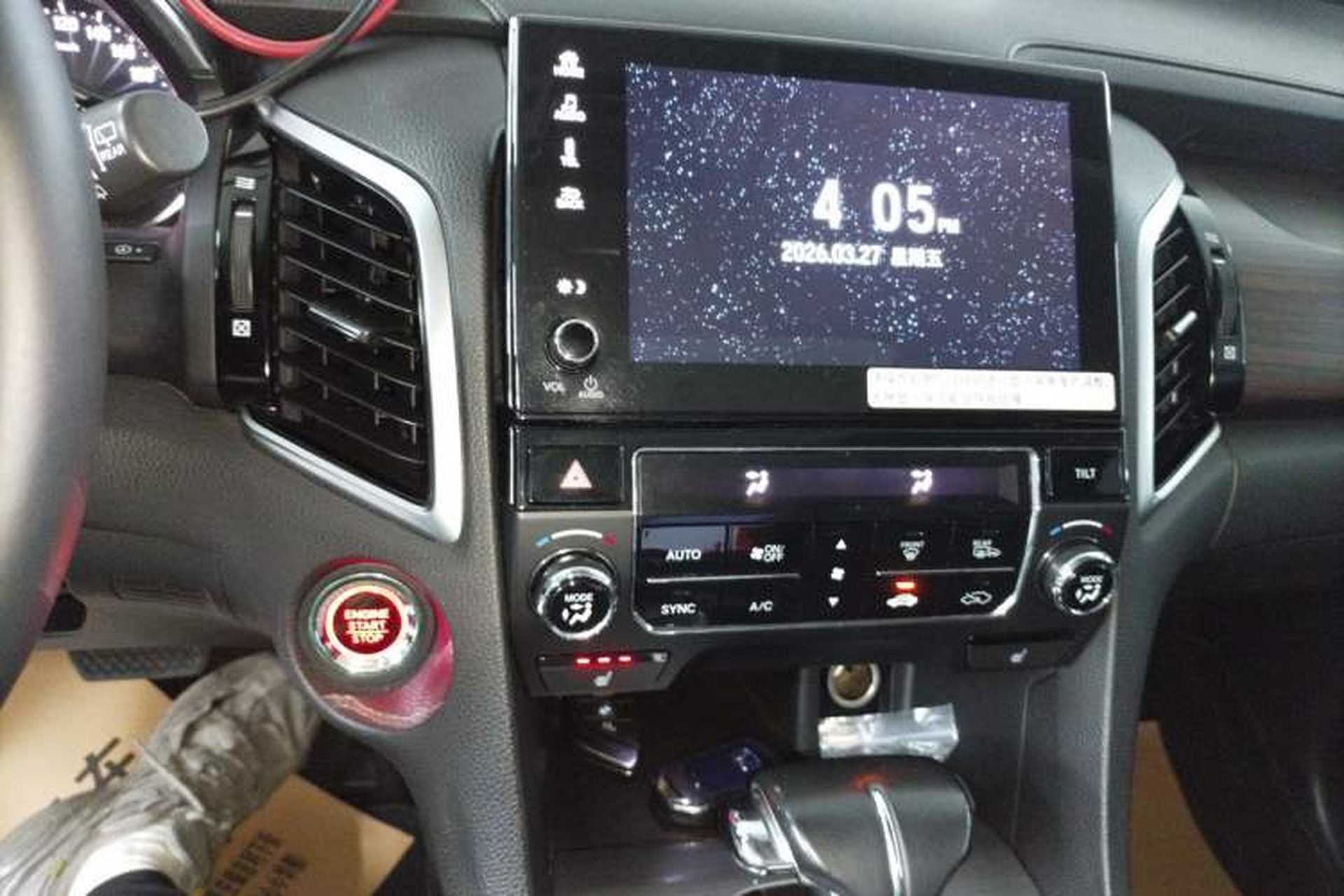 Used Honda Avancier 2017 240TURBO Two-Wheel Drive Luxury Edition Audio And AC Panel