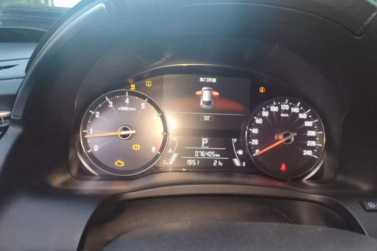 Used Honda Avancier 2017 240TURBO Two-Wheel Drive Premium Edition Instrument Cluster