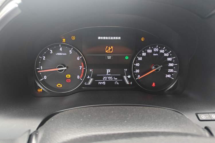 Used Honda Avancier 2017 240TURBO Two-Wheel Drive Luxury Edition Instrument Cluster