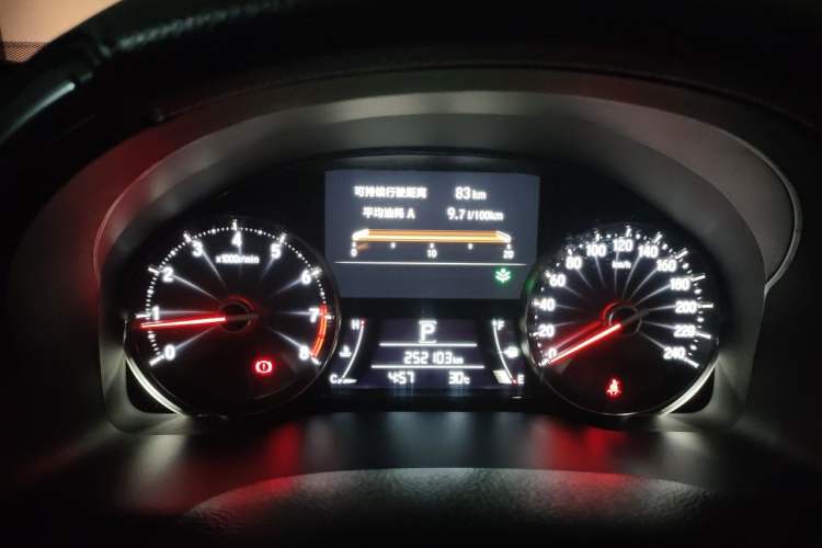 Used Honda Avancier 2017 370TURBO Four-Wheel Drive Prestige Edition Instrument Cluster