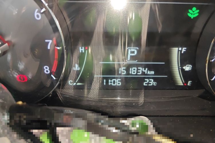 Used Honda Avancier 2017 370TURBO Four-Wheel Drive Prestige Edition Odometer Close Up