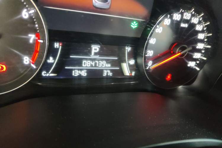 Used Honda Avancier 2017 370TURBO Four-Wheel Drive Prestige Edition Odometer Close Up