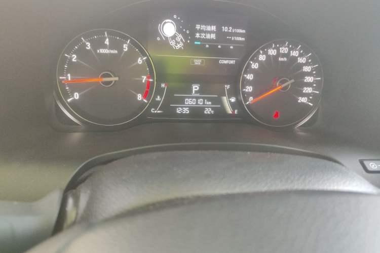 Used Honda Avancier 2017 370TURBO 2WD Luxury Edition Odometer Close Up