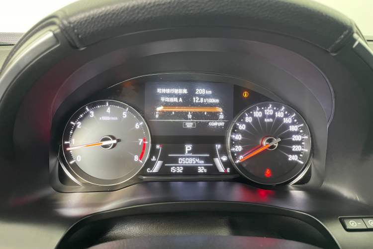 Used Honda Avancier 2017 370TURBO Four-Wheel Drive Prestige Edition Odometer Close Up