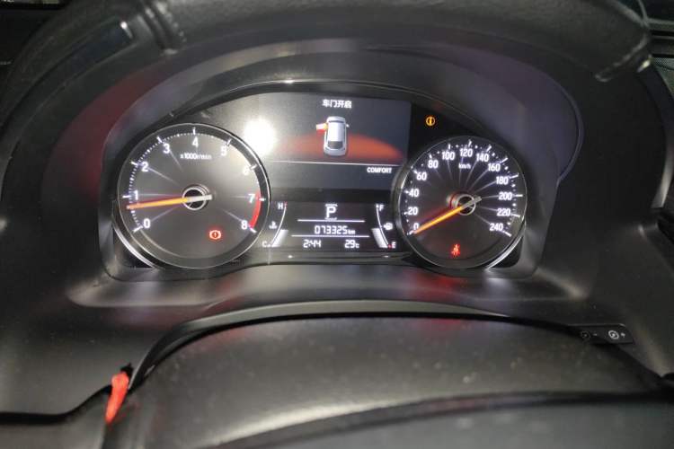 Used Honda Avancier 2017 370TURBO 2WD Luxury Edition Odometer Close Up