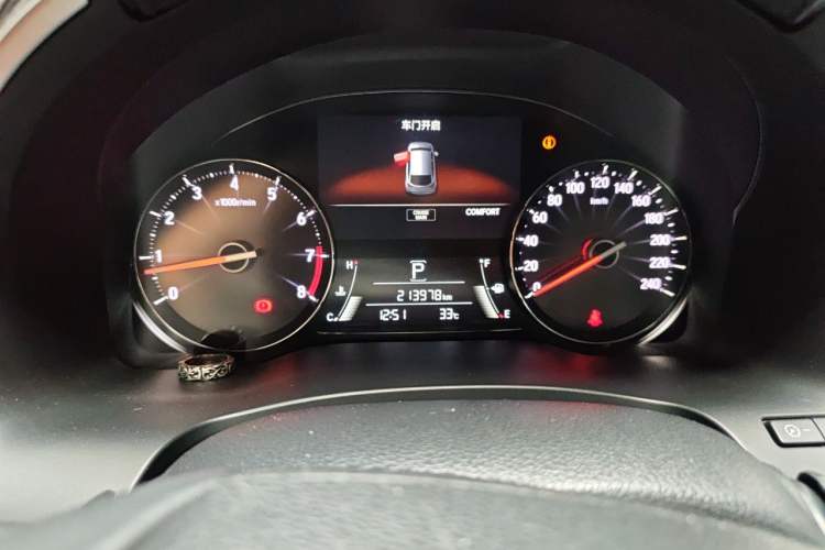 Used Honda Avancier 2017 370TURBO 2WD Luxury Edition Odometer Close Up