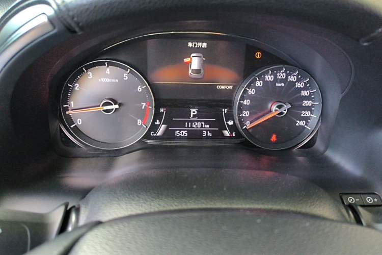 Used Honda Avancier 2017 370TURBO 2WD Luxury Edition Odometer Close Up