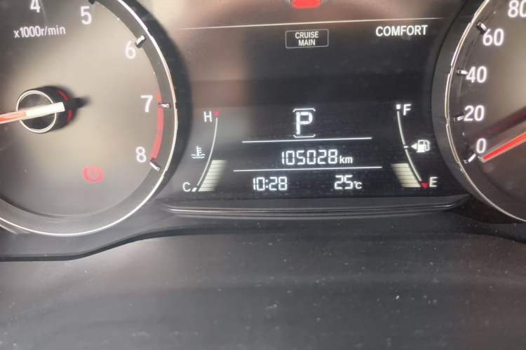 Used Honda Avancier 2017 370TURBO Four-Wheel Drive Prestige Edition Odometer Close Up