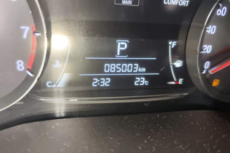 Used Honda Avancier 2017 370TURBO Four-Wheel Drive Prestige Edition Odometer Close Up