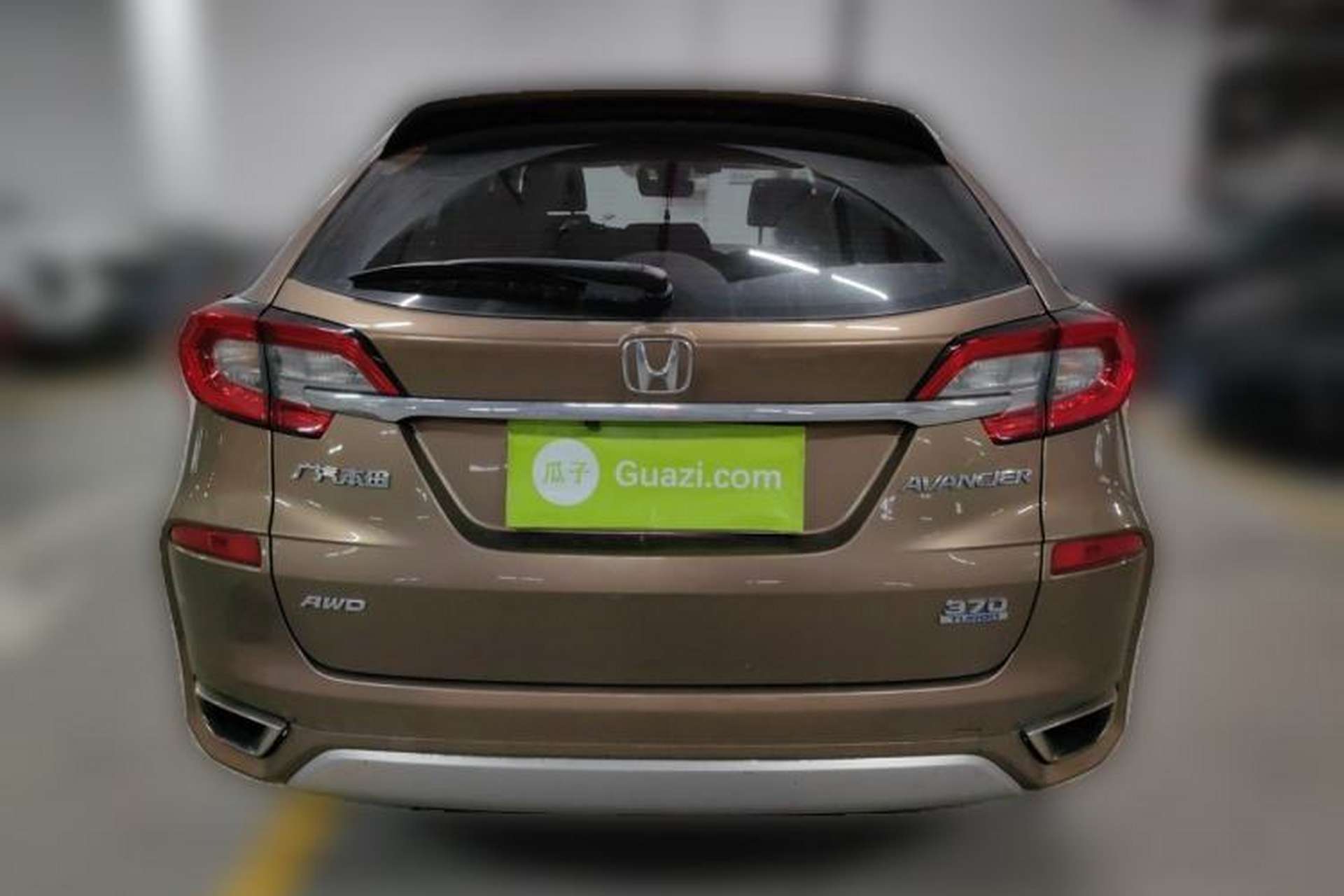 Used Honda Avancier 2017 370TURBO Four-Wheel Drive Prestige Edition Rear