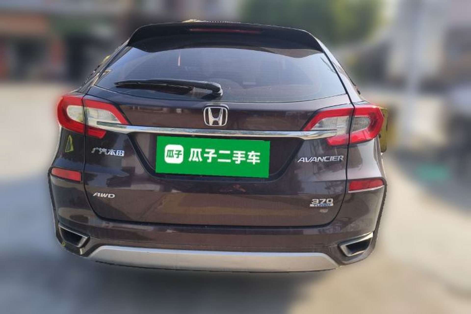 Used Honda Avancier 2017 370TURBO Four-Wheel Drive Prestige Edition Rear