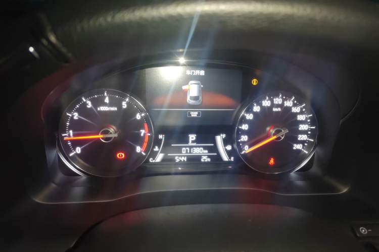 Used Honda Avancier 2017 240TURBO Two-Wheel Drive Premium Edition Instrument Cluster
