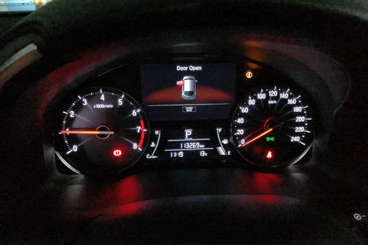 Used Honda Avancier 2017 240TURBO Two-Wheel Drive Premium Edition Instrument Cluster