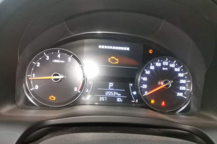 Used Honda Avancier 2017 240TURBO Two-Wheel Drive Premium Edition Instrument Cluster