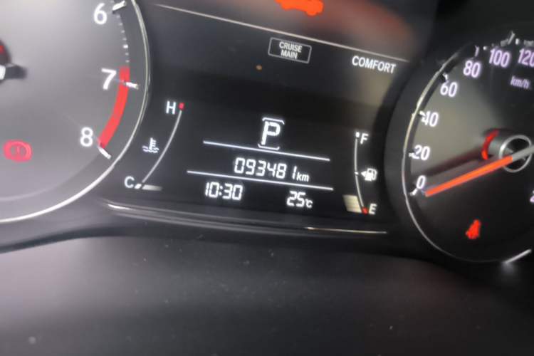 Used Honda Avancier 2017 370TURBO Four-Wheel Drive Prestige Edition Odometer Close Up