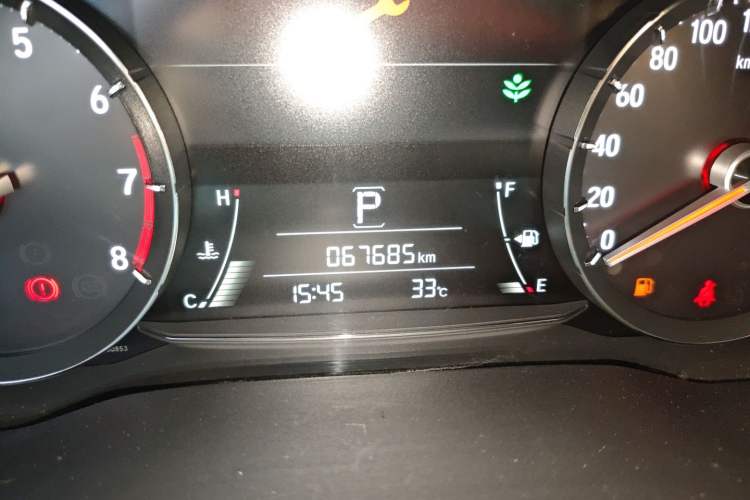 Used Honda Avancier 2017 240TURBO Two-Wheel Drive Premium Edition Odometer Close Up