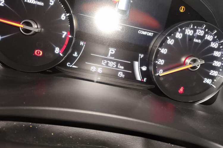 Used Honda Avancier 2017 370TURBO Four-Wheel Drive Prestige Edition Odometer Close Up