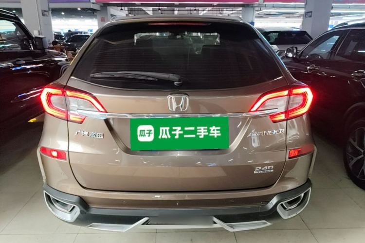 Used Honda Avancier 2017 240TURBO Two-Wheel Drive Comfort Version Rear