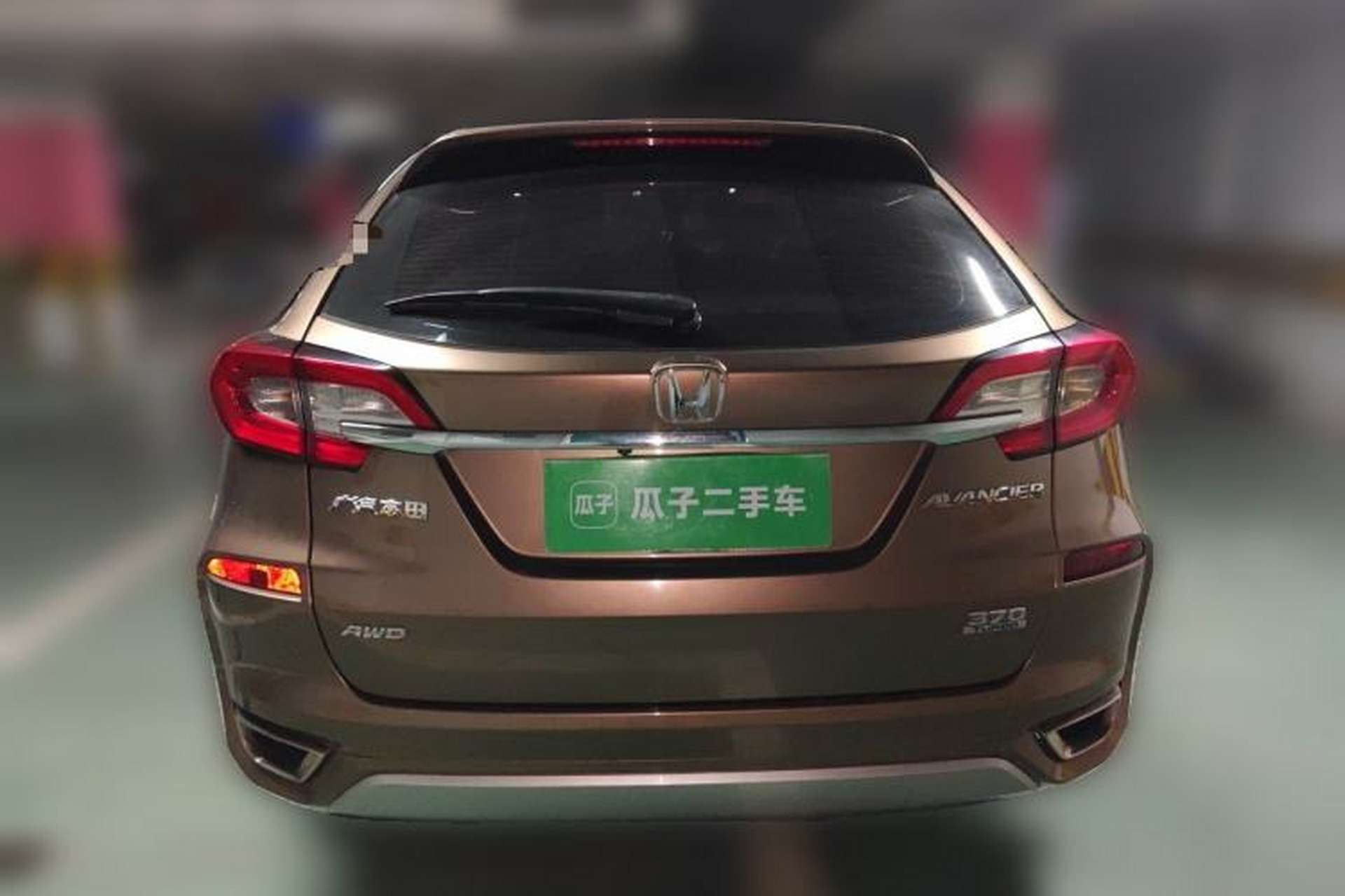 Used Honda Avancier 2017 370TURBO Four-Wheel Drive Supreme Edition Rear