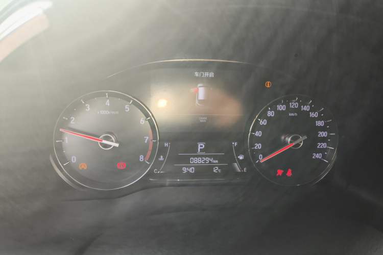 Used Honda Avancier 2017 240TURBO Two-Wheel Drive Premium Edition Instrument Cluster