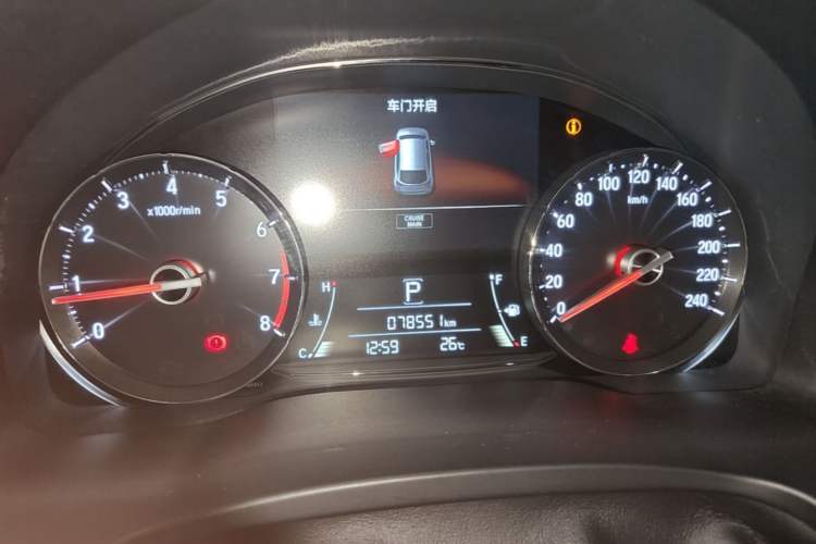 Used Honda Avancier 2017 240TURBO Two-Wheel Drive Premium Edition Instrument Cluster