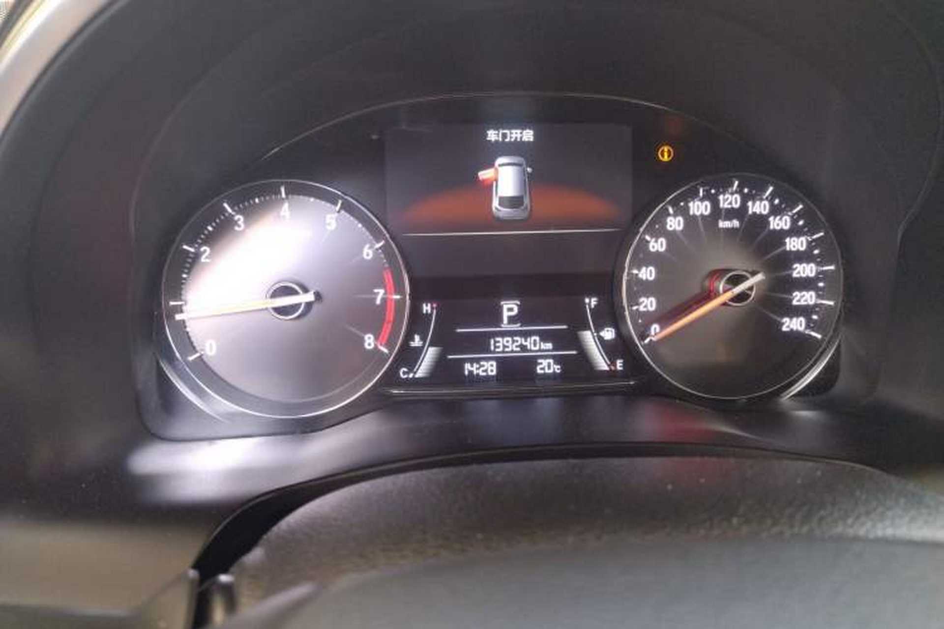 Used Honda Avancier 2017 240TURBO Two-Wheel Drive Premium Edition Instrument Cluster