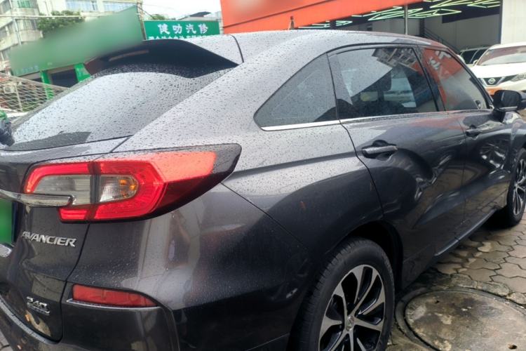 Used Honda Avancier 2017 240TURBO Two-Wheel Drive Comfort Version Rear Right 45 Deg