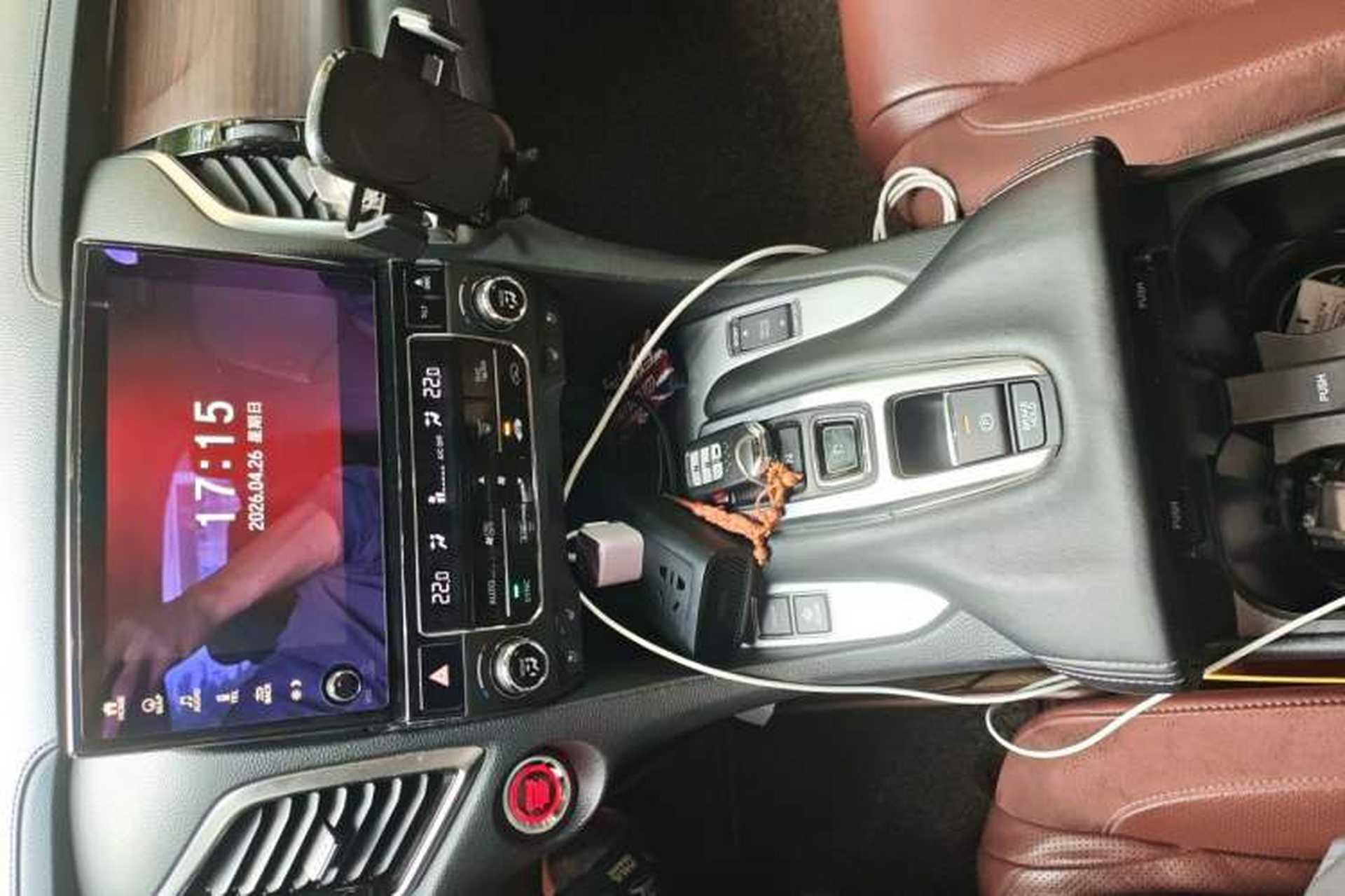 Used Honda Avancier 2017 370TURBO Four-Wheel Drive Supreme Edition Audio And AC Panel