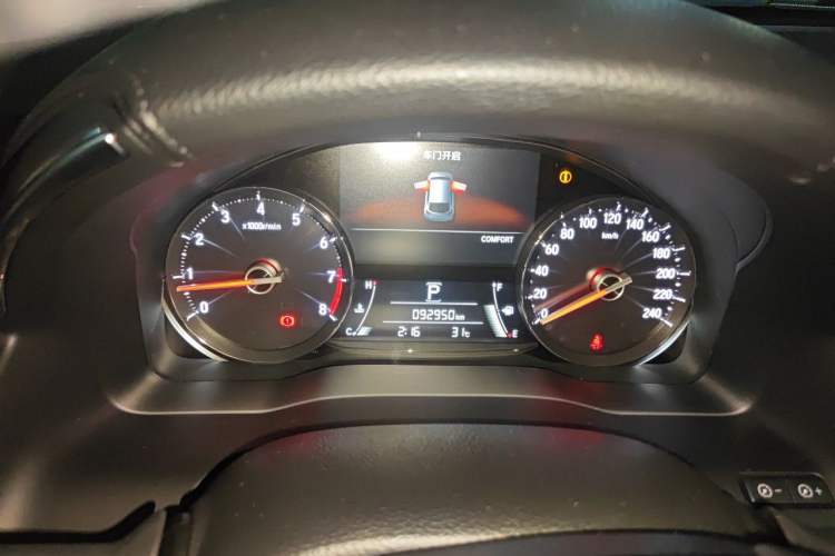 Used Honda Avancier 2017 370TURBO 2WD Luxury Edition Odometer Close Up
