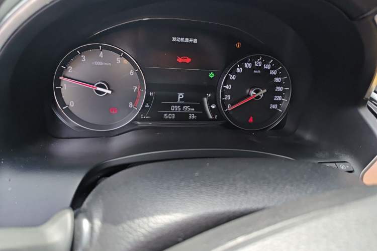 Used Honda Avancier 2017 370TURBO Four-Wheel Drive Prestige Edition Odometer Close Up