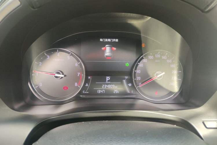 Used Honda Avancier 2017 370TURBO Four-Wheel Drive Prestige Edition Odometer Close Up