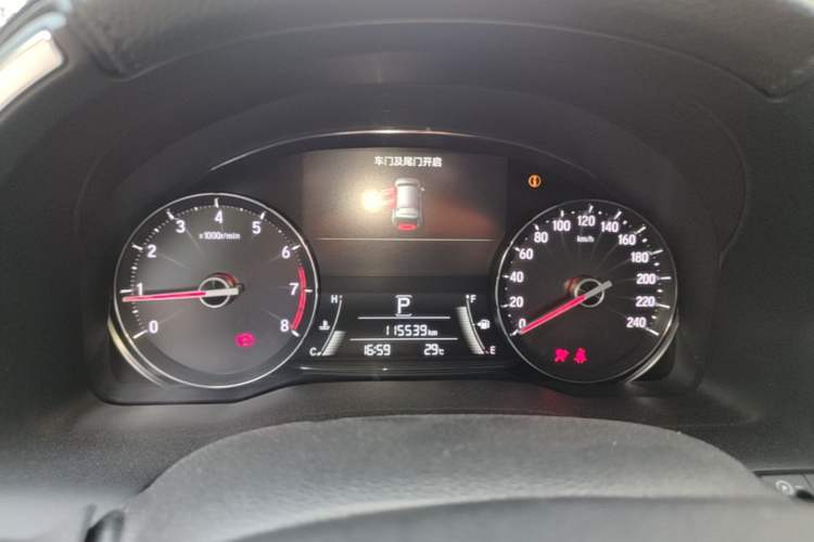 Used Honda Avancier 2017 240TURBO Two-Wheel Drive Premium Edition Instrument Cluster