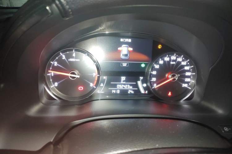 Used Honda Avancier 2017 240TURBO Two-Wheel Drive Premium Edition Instrument Cluster