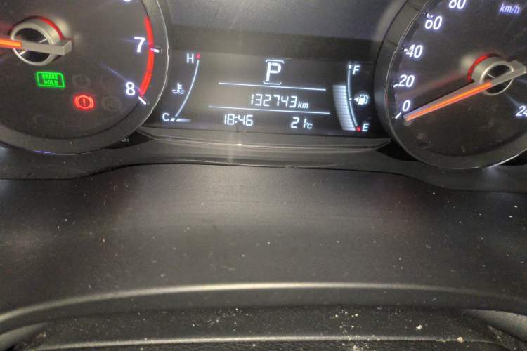 Used Honda Avancier 2017 240TURBO Two-Wheel Drive Premium Edition Odometer Close Up