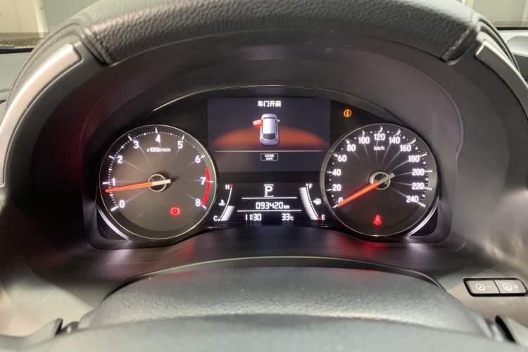 Used Honda Avancier 2017 240TURBO Two-Wheel Drive Premium Edition Odometer Close Up