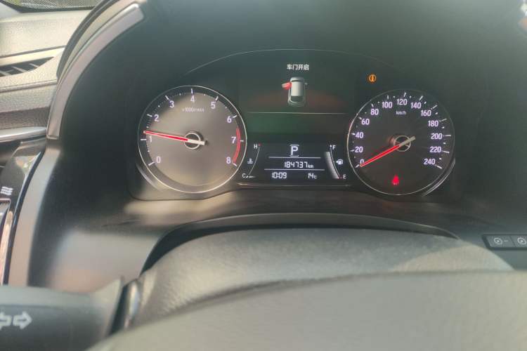 Used Honda Avancier 2017 240TURBO Two-Wheel Drive Premium Edition Odometer Close Up