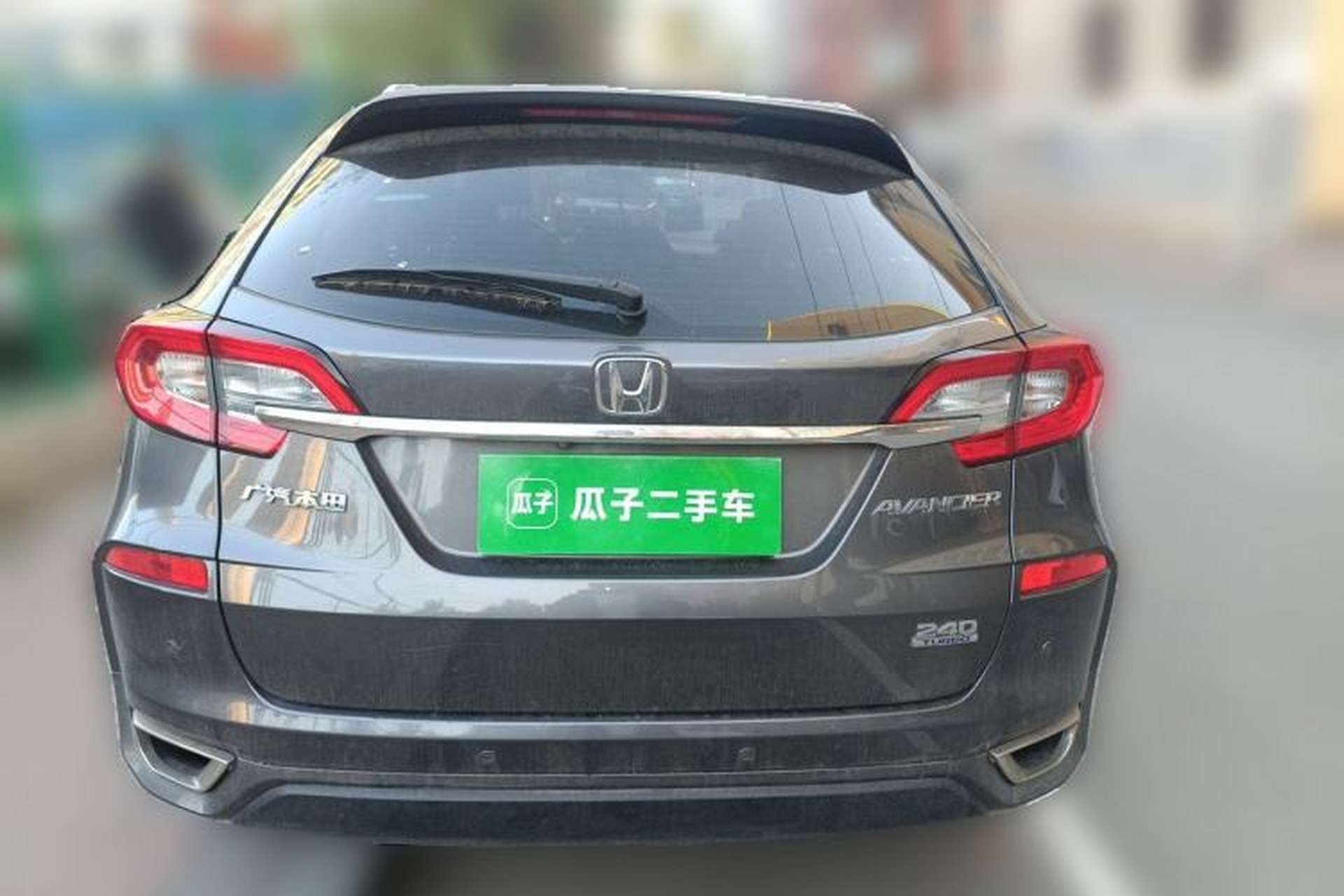 Used Honda Avancier 2017 240TURBO Two-Wheel Drive Comfort Version Rear