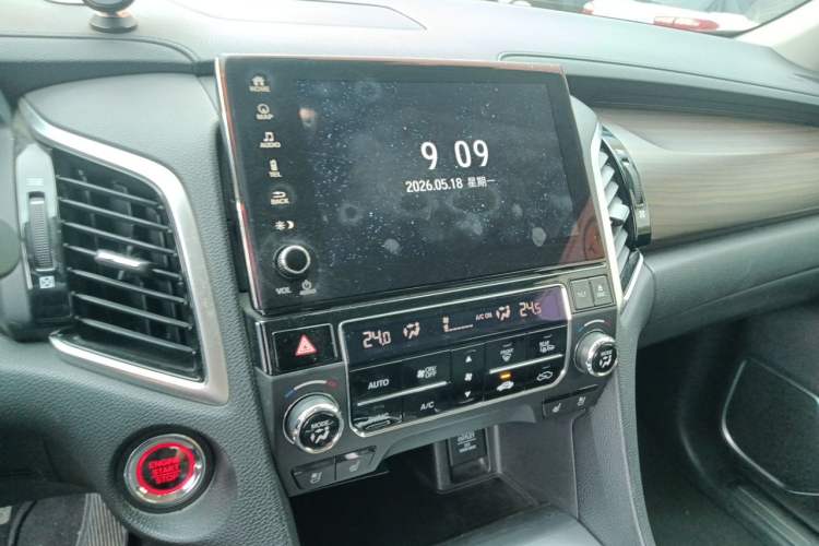 Used Honda Avancier 2017 370TURBO Four-Wheel Drive Prestige Edition Audio And AC Panel