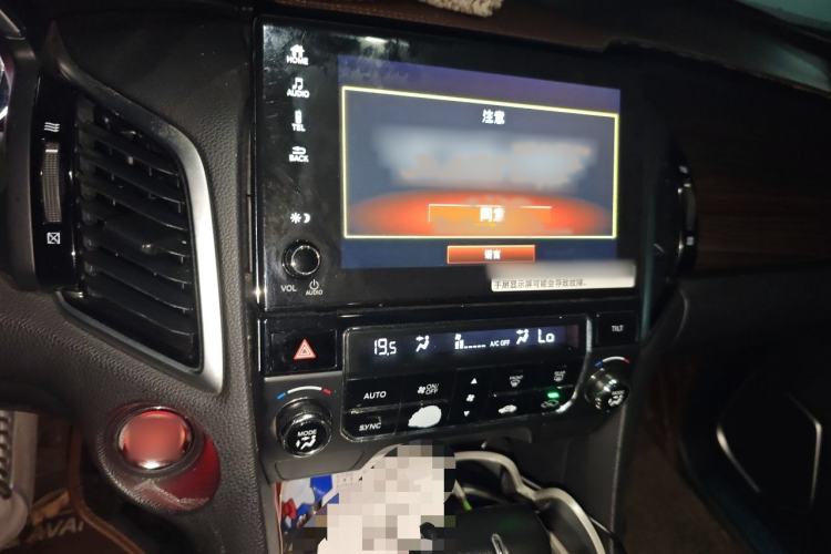 Used Honda Avancier 2017 240TURBO Two-Wheel Drive Comfort Version Audio And AC Panel