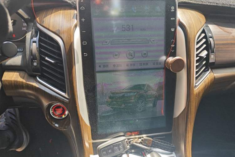Used Honda Avancier 2017 370TURBO 2WD Luxury Edition Audio And AC Panel