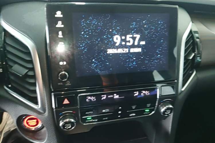 Used Honda Avancier 2017 240TURBO Two-Wheel Drive Comfort Version Audio And AC Panel
