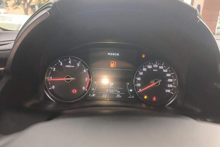 Used Honda Avancier 2017 240TURBO Two-Wheel Drive Premium Edition Instrument Cluster