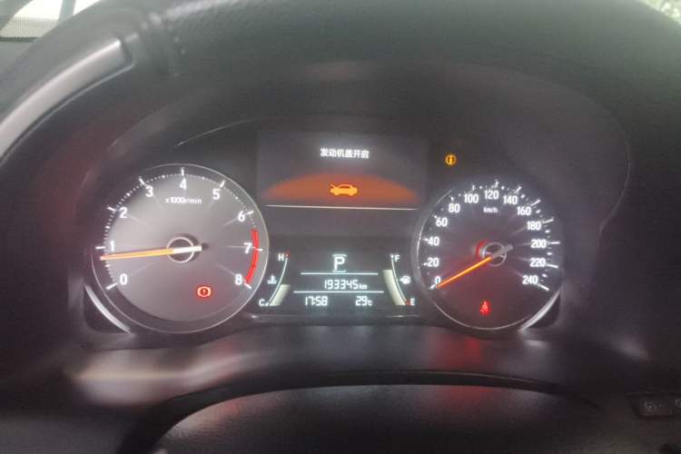 Used Honda Avancier 2017 240TURBO Two-Wheel Drive Premium Edition Instrument Cluster