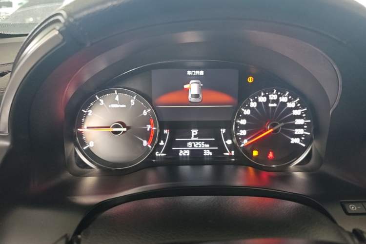 Used Honda Avancier 2017 240TURBO Two-Wheel Drive Premium Edition Instrument Cluster