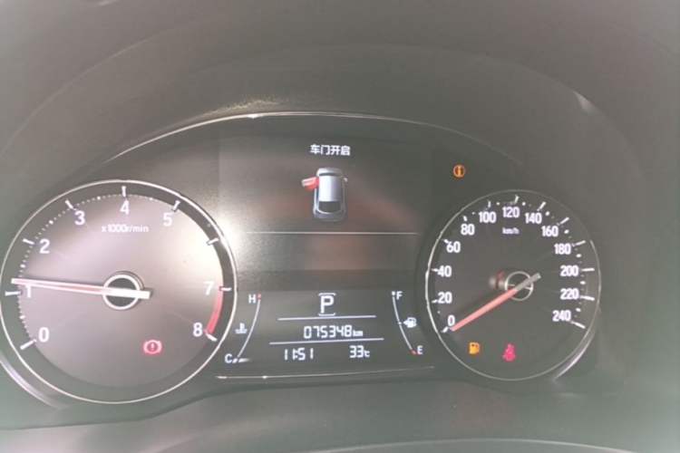 Used Honda Avancier 2017 240TURBO Two-Wheel Drive Premium Edition Instrument Cluster