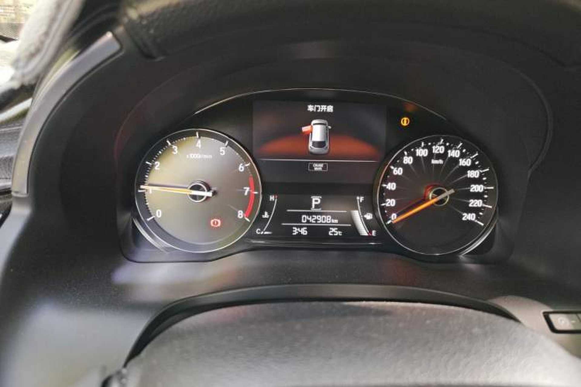 Used Honda Avancier 2017 240TURBO Two-Wheel Drive Elite Edition Instrument Cluster