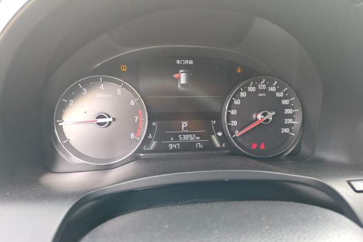 Used Honda Avancier 2017 240TURBO Two-Wheel Drive Elite Edition Instrument Cluster