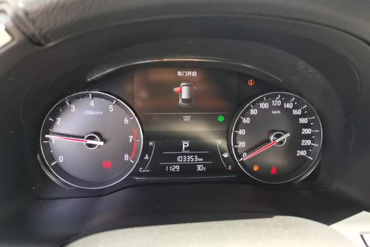 Used Honda Avancier 2017 240TURBO Two-Wheel Drive Luxury Edition Instrument Cluster