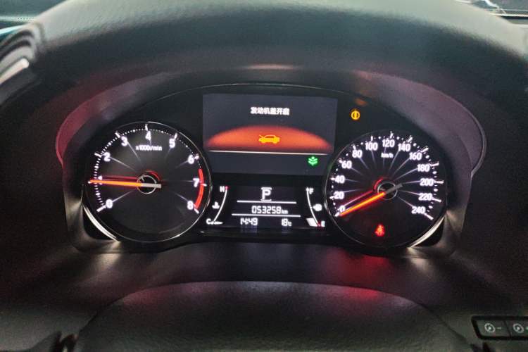 Used Honda Avancier 2017 240TURBO Two-Wheel Drive Luxury Edition Instrument Cluster