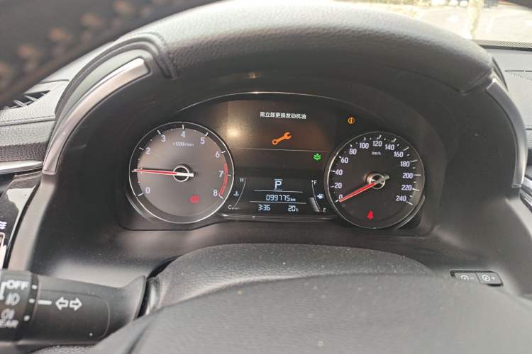 Used Honda Avancier 2017 240TURBO Two-Wheel Drive Luxury Edition Instrument Cluster